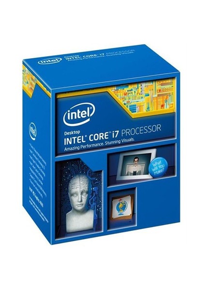 Intel Core i7 4790 3,6 GHz 8 MB Cache 1150 Pin İşlemci
