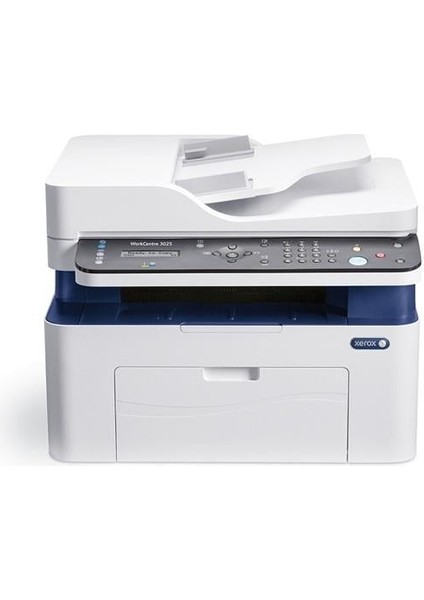 Xerox 3025V_NI A4 Siyah Çok Fonksiyonlu Faxlı Laser Yazıcı USB 2.0,Ethernet,Kablosuz