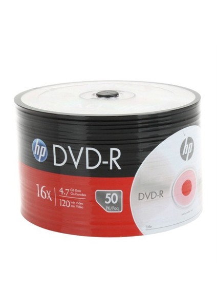 HP DVD-R 16X 50li Spindle 4.7GB 120dk (DME00070-3)