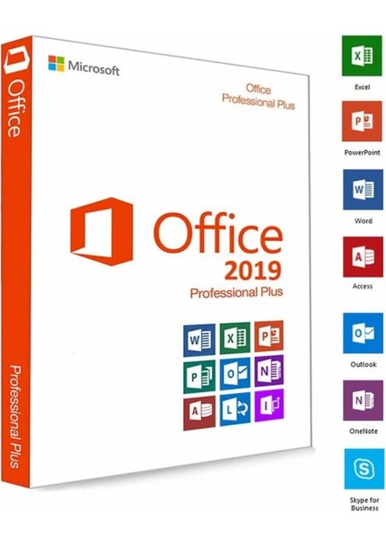 Microsoft Orijinal Microsoft Office 2019 Pro Plus Dijital Lisans Ürün Anahtarı 1 Bilgisayar İçin