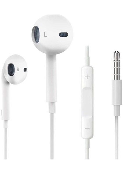 Syrox General Mobile Gm 9 uyumlu Mikrofonlu Kulaklık Baslı Tizli Kulakiçi Mp3 Kulaklık 3.5mm Stereo Jaklı