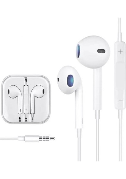 Syrox K12 Kablolu IPHONE Görünümlü Mikrofonlu Kulaklık **yeni**