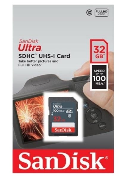 Sandisk Ultra SDHC Memory Card 32GB