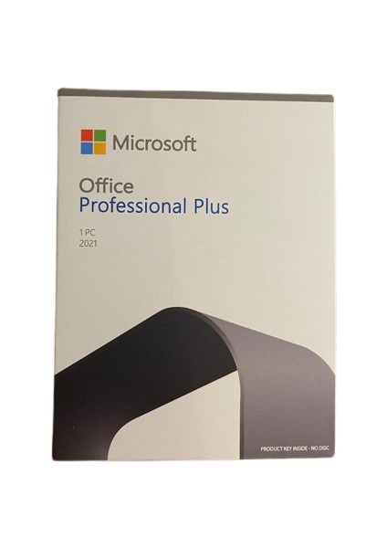Microsoft Office 2021 Professional Plus Kutu Ömür Boyu Lisans SKU-269-17070