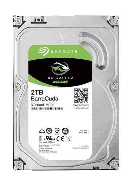Seagate 2TB Barracuda 7200RPM 256MB ST2000DM008