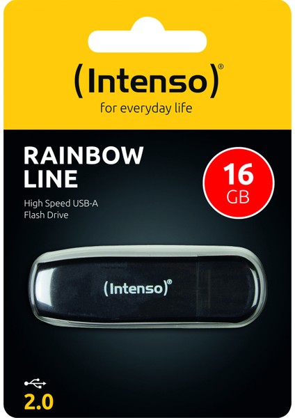 Intenso Rainbow Line 16GB USB2.0 USB Bellek