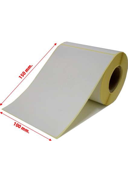 Dijital Barkod Termal Etiket 150X100 Barkod Etiketi /1 Rulo 250 ADET-15X10.10X15 1 Rulo 250 Adet