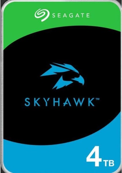Seagate 4TB Skyhawk RV ST4000VX016 3.5" 5900Rpm 256 MB 7x24 Güvenlik Hdd (Resmi Distribitör Ürünü)