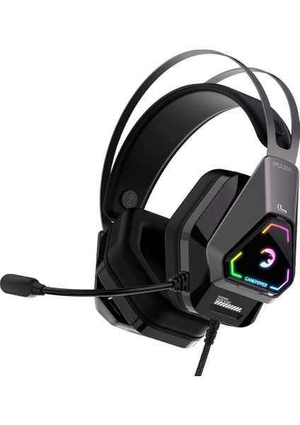 Gamepower Fujin Siyah 7.1 Surround RGB Gaming Kulaklık