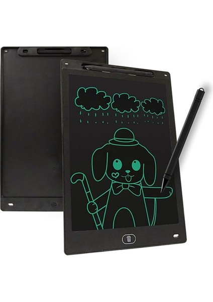 Blic 12" Büyük Boy Dijital Çocuk Yazı Tahtası Grafik Çizim Tableti LCD 12" Inc Ekran