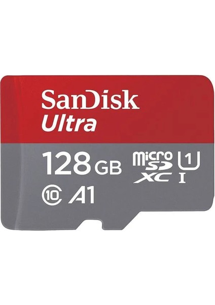 Sandisk Ultra 128GB 140MB/S Microsdxc Uhs-I Hafıza Kartı SDSQUAB-128G-GN6MN
