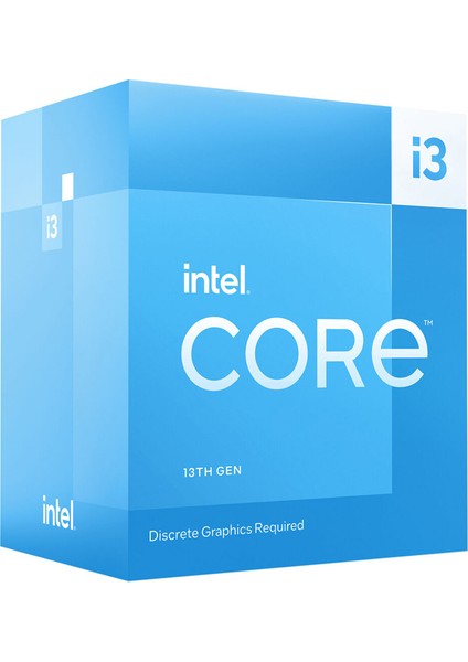 Intel Core i3 13100F 3.40GHz 4 Çekirdek 12MB Önbellek LGA1700 Soket 10nm Kutulu Box İşlemci
