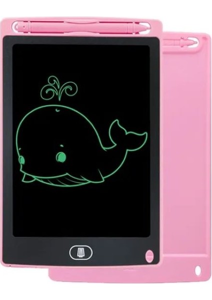 Aya Toys Dijital Çocuk Yazı Çizim Tableti LCD 8.5 Inc Ekranlı ve Bilgisayar Kalemli