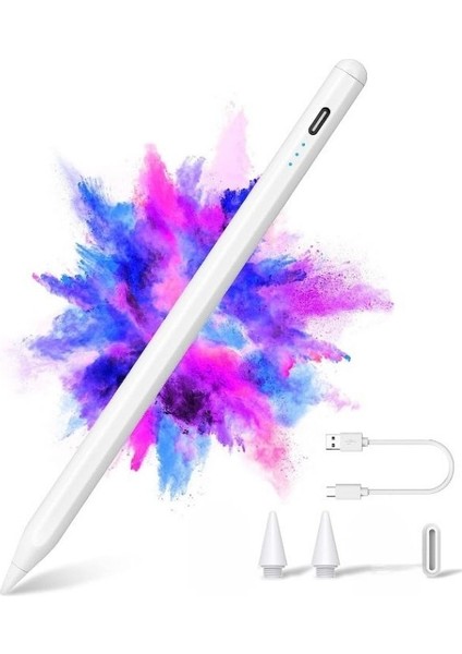 Fogy Apple Ipad 10.9 Inç (10.nesil) Için Avuç Içi Reddetmeli Dokunmatik Kalem Özel Active Stylus