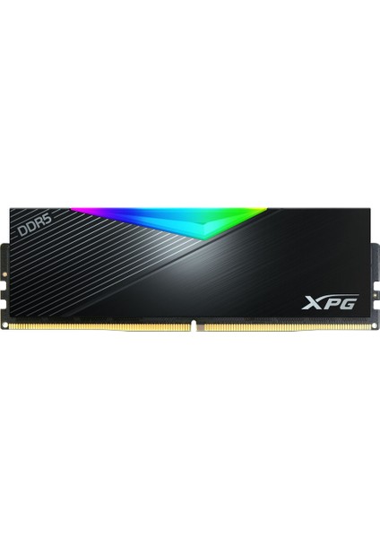 XPG Lancer Siyah RGB DDR5-6000Mhz CL30 64GB (2x32GB) Dual Kit (30-40-40) 1.35V (AX5U6000C3032G-DCLARBK)