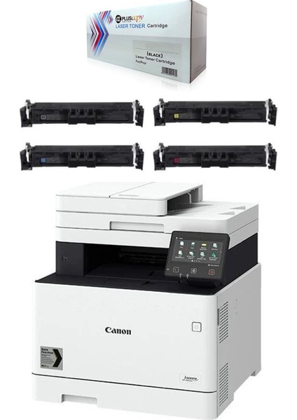 Canon I-Sensys MF655CDW Renkli Çok Fonksiyonlu Yazıcı 250 Sayfa Kapasiteye Sahip Toner