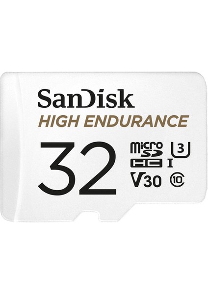 Sandisk High Endurance 32 GB Microsdhc Card With Adapter