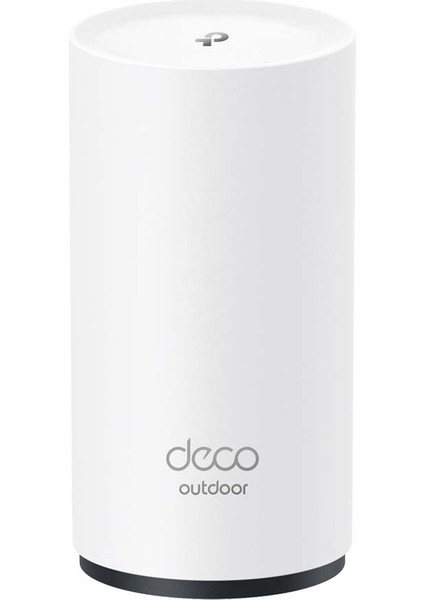 TP-Link Deco X50-Outdoor(1-Pack) Dış Mekan/İç Mekan Wi-Fi 6 Mesh Ünitesi | AX3000 Mbps Hız | Fiber Uyumlu | Çift Bant | 1 Gbps Port | 230 m² 'ye Kadar Kapsama | Toza ve Suya Dayanıklılık