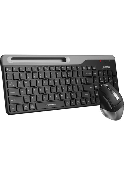 A4Tech A4 Tech FB2535C Fstyler Bluetooth & 2.4Ghz Kablosuz Q Türkçe FN-Multimedya Klavye & Şarj Edilebilir Mouse Set