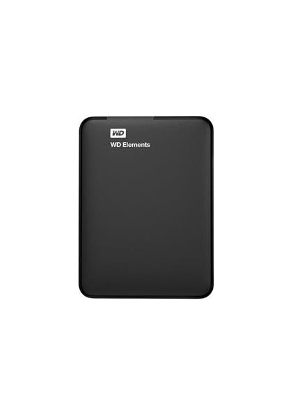 WD (WDBU6Y0020BBK-WESN) Elements 2.5" 2 TB USB 3.0 Harici Disk Siyah Hızlı Veri Transferi ile Güçlü Depolama