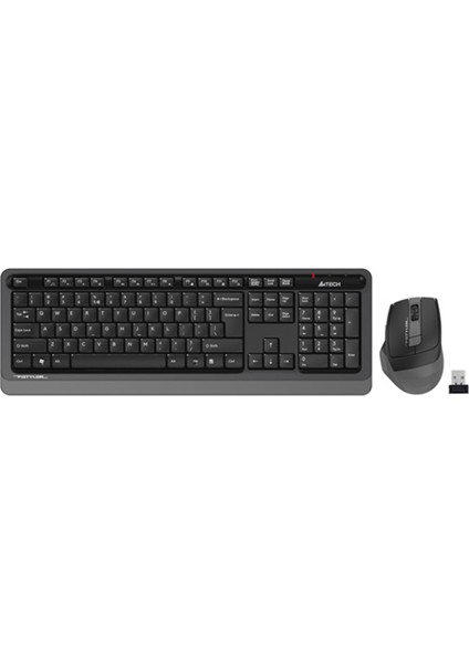 A4Tech A4 Tech Fg1035 2.4G Gri Q Fn-Mm Klv+Optik Mouse Set