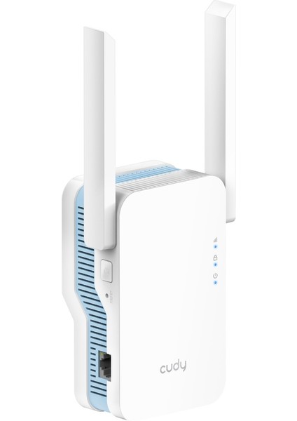 Cudy RE1200 5ghz 867MBPS, 2.4ghz 300MBPS, Wi-Fi Mesh Menzil Genişletici REPEATER(AC1200 Serisi)