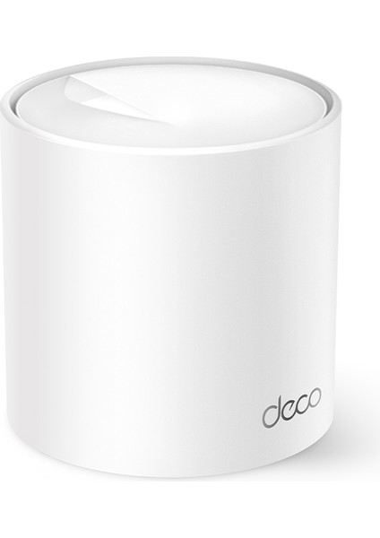 TP-Link Deco X10 (1-Pack) | Wi-Fi 6 Mesh Sistemi | AX1500 Mbps Hız | Fiber Uyumlu | Çift Bant | Gigabit Port | 120 Cihaz | 190 m² Kapsama Alanı | WPA3 | Mobil Uygulama ile Kolay Kurulum