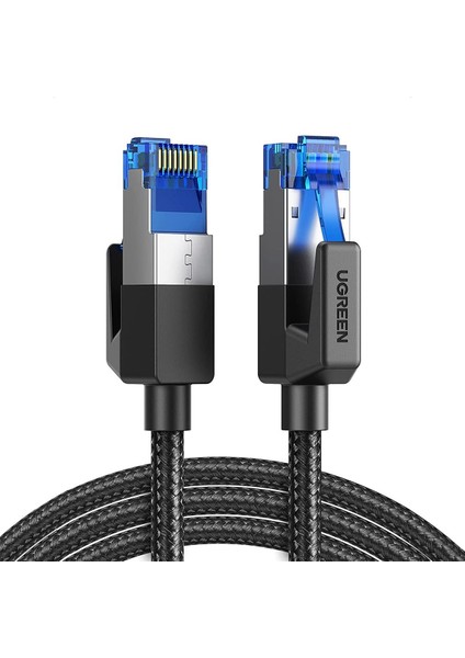 UGREEN Cat8 25Gbps 2000Mhz Örgülü Ethernet Kablosu 1 Metre, 80429