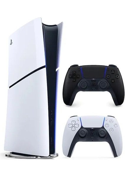 Sony Playstation 5 Slim Dijital Edition +2. Siyah Dualsense Oyun Konsolu (Ithalatçı Garantili)