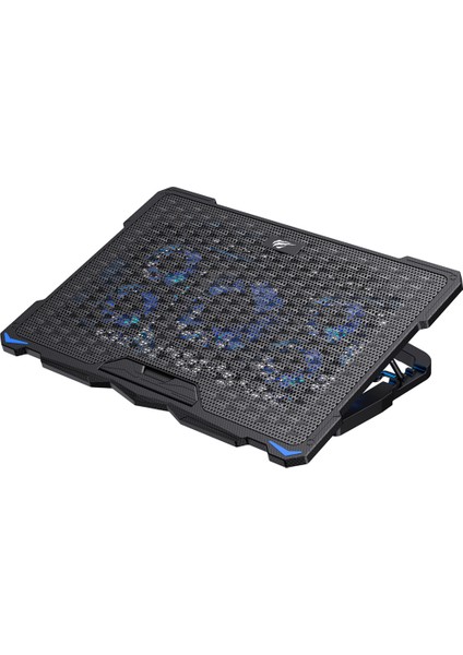 Havit Gamenote F2076 Cooling Pad Aydınlatmalı Gaming Laptop Soğutucu - Ayarlanabilir - 2400RPM - 17"