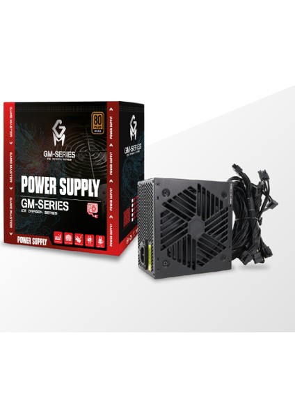 Gamemaster 600W 80+ Bronze Kasa Power Supply Psu Güç Kaynağı