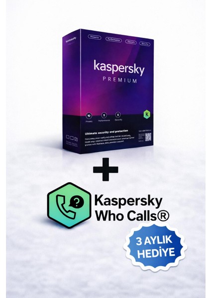 Kaspersky Premium 1 Kullanıcı 1yıl- VPN DAHİL-Resmi Distribütör