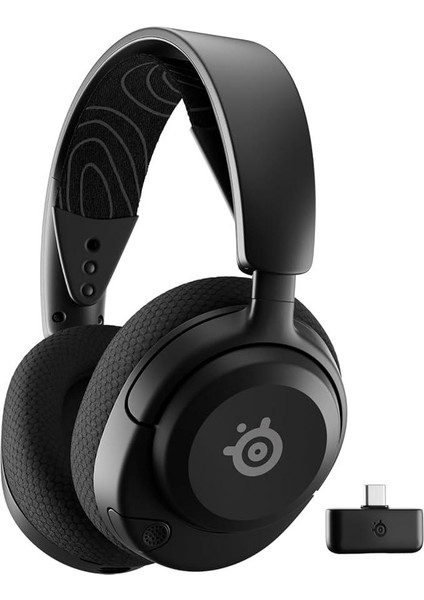 SteelSeries Arctis Nova 5 Wireless ve Bluetooth Kablosuz Oyuncu Kulaklığı - Siyah