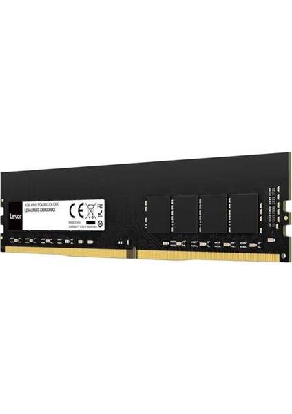 Lexar LD4AU008G-B3200GSST Dt Ddr4 Udımm 8 GB Ddr4 3200 Mhz CL22 Ram