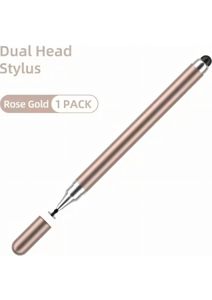 Fibaks 2in1 Dokunmatik Stylus Disk Pen ve Tükenmez Tablet Kalemi Telefon Tüm Dokunmatik Ekranlara Uyumlu