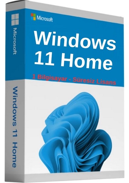 Microsoft Windows 11 Home Lisans Süresiz – Dijital Etkinleştirme Lisansı 2025/2026 Key ve Ürün Anahtarı