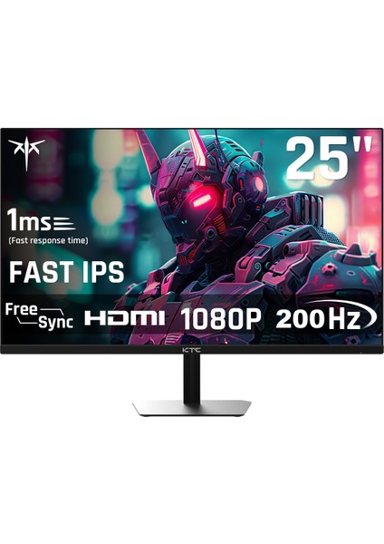 KTC 24.5'' H25T7 FHD IPS 200Hz 1ms