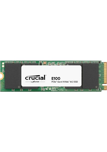 Crucial E100 1TB Pcıe Gen4 2280 Nvme M.2 SSD PCIe Gen4 5000 MB/s Okuma 4500 MB/s CT1000E100SSD8 Yazma Hızı ile Yüksek Performans