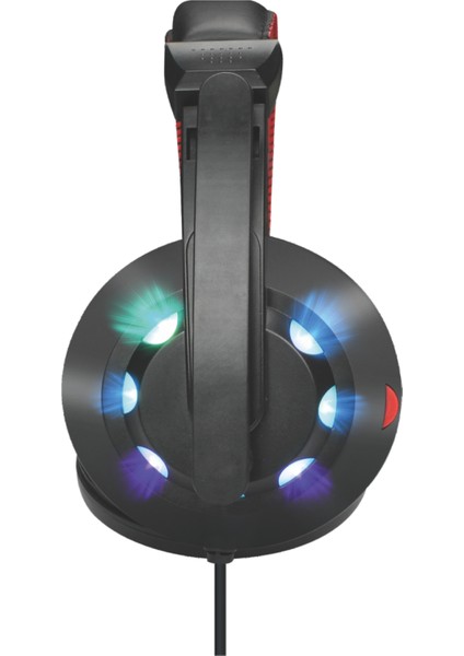 Valor Rogue 40MM Surround Sürücülü Ergonomik Kulaküstü Gaming Oyuncu Kulaklığı - Siyah
