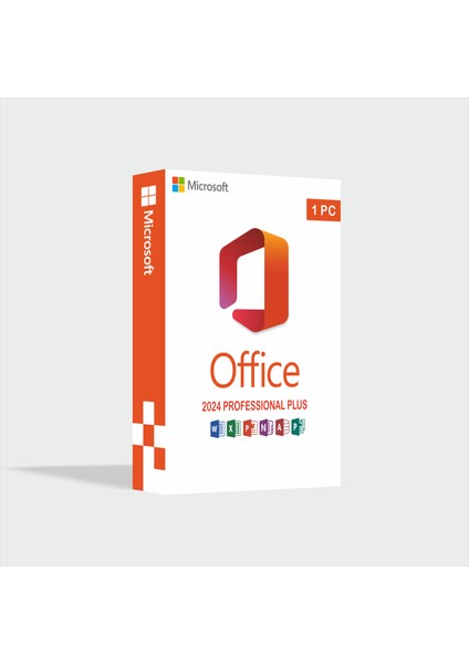 Microsoft Office 2024 Pro Plus Dijital Lisans Anahtarı Lisans 1 Kullanıcı İçin