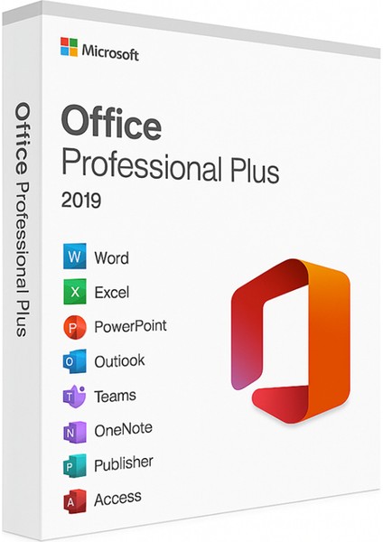 Microsoft Office 2019 Pro Plus Dijital Lisans Anahtarı Key - Ömür Boyu Kullanım Süresiz Sınırsız