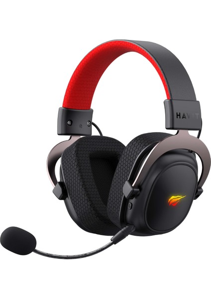 Havit Gamenote H2002BG Kablosuz Gaming Kulaklık, 7.1 Surround Ses, 3 Modlu Bağlantı, Mikrofonlu, Rgb