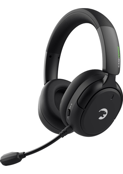 Gamepower Aero Ultra Siyah Triple Mode (Kablosuz/Bluetooth/2.4G) Gaming (Oyuncu) Kulaklık