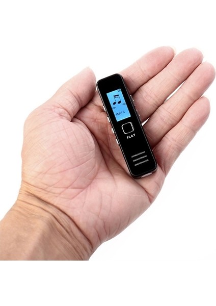 Tokurtech 64 GB Yeni Model Dijital Ekranlı+Kulaklık Hediyeli Profesyonel Ses Kayıt Cihazı