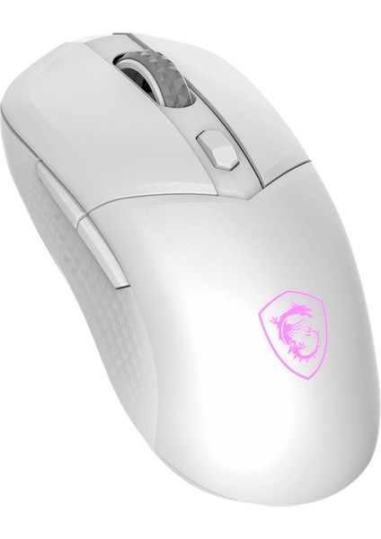 MSI Msı Gg Forge Versa 300 Wıreless Whıte Gamıng Mouse Max 8000 Dpı 60GR Optık Sensor Mıcro Swıtch Oyuncu Faresı