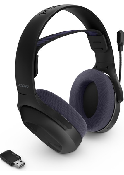 Lenovo Legion H410 Kablosuz Gaming Kulaklık GXD1R34013 Mikrofonlu Kulaküstü Oyun İçin Siyah