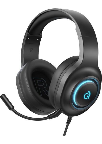 Qcy Heroad V200 Rgb 7.1 USB Kablolu Gaming Oyuncu Kulaklığı (Pc -Ps5)