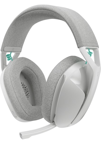 Logitech G G321 Lıghtspeed Bluetooth Kablosuz Hafif Konforlu Mikrofonlu Oyuncu Kulaklığı, Beyaz