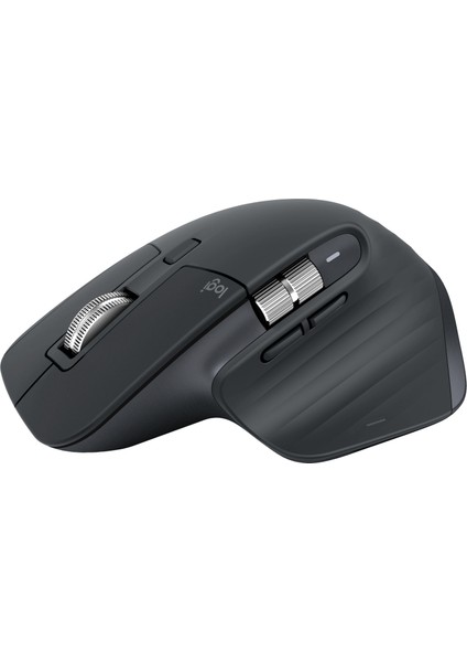 Logitech Mx Master 3s Bluetooth Edition Performans 8000 Dpı Optik Sensörlü Sessiz Kablosuz Mouse, Siyah