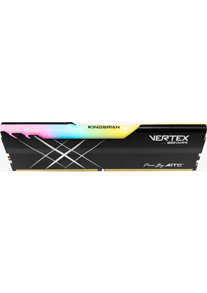 Kingsman Kıngsman Vertex-B Black Rgb 16GB 5600MHZ Ddr5 KSD516G56C40VTR Pc Ram